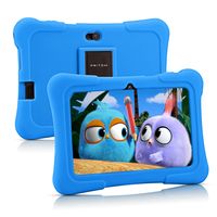 PRITOM K7 7palcový dětský tablet Android 10 Tablet PC 16GB ROM čtyřjádrové tablety WiFi Tablet pro děti, světle modrá