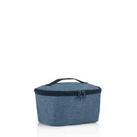 reisenthel coolerbag S pocket, Kühltasche, Thermotasche, Thermo Tasche, Polyestergewebe, Twist Blue, 2.5 L, LG4027