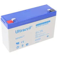Ultracell UL12-6 6V 12Ah olovená batéria AGM s oloveným gélom