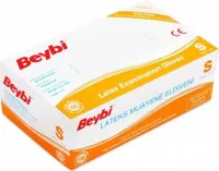 Beybi latexové ochranné rukavice S - 100 rukavic