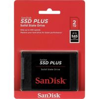 SanDisk SSD Plus             2TB Read 535 MB/s    SDSSDA-2T00-G26