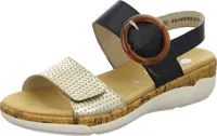 Remonte Komfort Sandalen Damen 31383238353231 Schwarz 37 EU