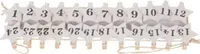 Adventskalender Zahlen I 24 Klammern I Holz I DIY Adventskalender I Zahlen 1-24