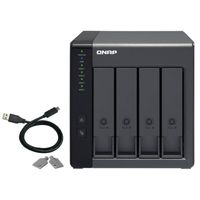 QNAP TR-004 - Festplatten-Array - 0 TB - 4 Schächte (SATA-300)