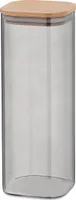 Kela Vorratsglas 2.1 Liter Glas Vorratsdose Nea mit Buchenholzdeckel