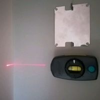 Präzisions Linienlaser Wasserwaage Laser, Magnetisch 90 Grad drehbar