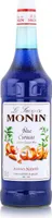 Monin Sirup Blue Curacao 1 Liter - Cocktails Milchshakes Kaffeesirup (1er Pack)