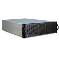 Inter-Tech 3U-30255 - Rack - Server - Stahl - Schwarz - Edelstahl - ATX,CEB,Micro ATX,Mini-ATX,Mini-ITX - 3U