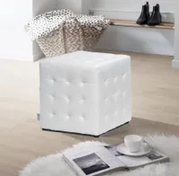 Taburetka COBIX,  biela