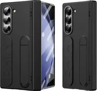 Pouzdro s popruhem na Samsung Galaxy Z Fold 5 vestavěnou ochranou displeje, stojánkem a ochrana pantu černé