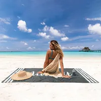 HOMELEVEL Strandtuch XXL Handtuch 90x180cm - Strandhandtuch Badetuch Strandlaken - schnelltrocknend saugfähig - Badelaken Badehandtuch - div. Farben