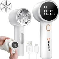 REVENTO® Aurora Fusselrasierer Elektrisch Aufladbar - Fusselentferner Entfussler Für Kleidung Fuselrasier Elektrisch Pilling Entferner Lint Remover