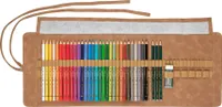 FABER-CASTELL Buntstifte POLYCHROMOS Stifterolle 34-teilig