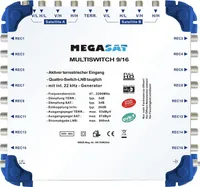 MEGASAT multiprepínač 9/16 0600153