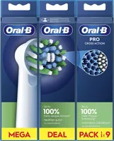 Oral-B CrossAction 9 Stück(e) Weiß