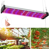 LED Pflanzenlampe 192 LEDs,50cm Vollspektrum Pflanzenleuchte 40W UV Lampe Pflanzen Grow Lampe