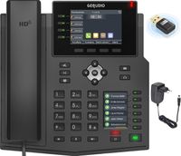 GEQUDIO GX5+ IP-Telefon Set mit Netzteil & WLAN Stick