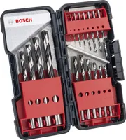 Bosch Metallspiralbohrer HSS-Set PointTeQ, DIN 338, 18-teilige ToughBox