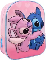 Plecak szkolny 3D Stitch Pink 25 x 31 x 10 cm