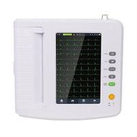 ECG1212G Digitales 12-Kanal-EKG-Gerät mit 12 Leitungen Elektrokardiograph Touchscreen Automatische Analyse-Software