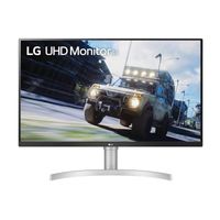 Monitor 32UN550P-W.AEU, Schwarz/Weiß, 31,5 Zoll, UHD, 4K, 60 Hz, 4 ms, VA, HDMI, DisplayPort 1.4, AUX