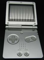 Nintendo Game Boy Advance SP Handheld Spielkonsole Silber GBA