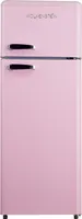 PKM GK 212.4 RT SP Retro Kühl-/Gefrierkombination pink