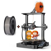 Creality Ender 3 S1 Pro 3D Drucker ,CR Touch-Druckgröße mit automatischer Nivellierung 220×220×270mm + 1 kg PLA-Filament,  Grau