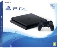 Sony Playstation 4 Slim 500 GB inkl. Controller, schwarz