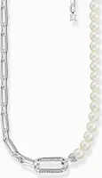 THOMAS SABO Kette "Glieder und Perlen" Silber KE2109-167-14-