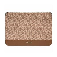 Guess GCube Stripes Computer Sleeve - Pouzdro na notebook 14" (Hnědý)