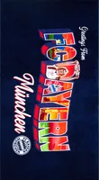 FC Bayern München Badetuch Greetings from Bavaria 90x180 cm