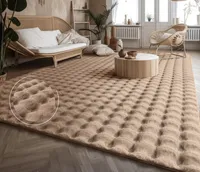 Bereich Teppiche Soft Modern Teppich Teppich Geometrischer Streifen Teppich  rutschfest Imitation Kaschmir Teppich für Schlafzimmer Wohnzimmer Fußmatte