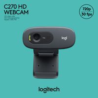 Logitech Web kamera C270 HD USB 2.0 černá