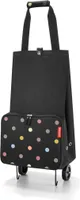 reisenthel foldabletrolley, einkaufskorb mit rollen, trolley, einkaufswagen, faltbar, dots, HK7009