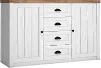 Gala-Möbel Sideboard Prowansja Anderson 2 Türen 4 Schubladen 88x130x43cm