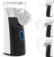 Inhalator für Kinder und Erwachsene–Ultraschall-Inhalator für Erkältungen, Inhalationsgerät mit Mundstück und 2 Masken,ideal für Babys und Erwachsene.