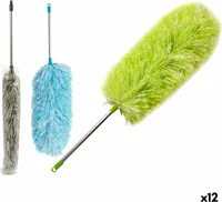 Péřová prachovka hliníková 59 cm z plastového mikrovlákna (12 kusů)