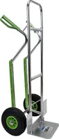 Sackkarre mit Treppenrutsche Traglast 200 kg Aluminium PolyurethanRäder Stapelkarre Treppenkarre