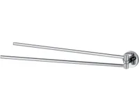 Haceka Kosmos Dubbele Handdoekhouder 5,3x40,7x5,3 cm Chroom
