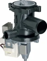 EUROPART Ablaufpumpe 10001858 für Waschmaschine | Abpumpen, Abwasserpumpe, Auslasspumpe, Entleerungspumpe, Ablaufpumpeneinheit