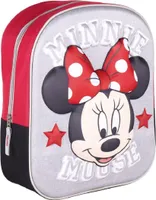 CERDÁ LIFE'S LITTLE MOMENTS Mädchen Kindergartenrucksack mit 3D Abbildung von Minnie Mouse-Vorschulranzen mit Einzeltasche für 3-6 Jährige Kinder Rucksack, Rot