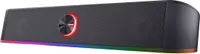 Trust Gaming Stereo Soundbar mit RGB Beleuchtung GXT 619 Thorne - Computer Boxen, 2.0 Lautsprecher mit RGB LED-Beleuchtung, Stromversorgung über USB, 12W, PC/Laptop, Schwarz
