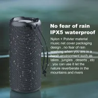 Portable Wireless Speaker BT 5.2 IPX5 Water Resistant Speaker Stereo HiFi Sound Long Playtime Portable Subwoofer Portable for Party