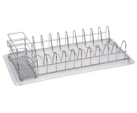 Geschirrtrockner Abtropfgestell Abtropfkorb Geschirrabtropfer Abtropfständer 50X24Cm Brunbeste Bb-1476