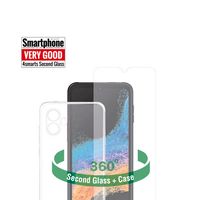 4smarts 360° Protection Set für Samsung Galaxy Xcover 6 Pro transparent, Cover, Samsung, Galaxy Xcover 6 Pro, 16,8 cm (6.6 Zoll), Transparent