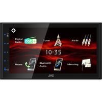 JVC KW-M180DBT | 2-DIN MP3-Autoradio mit Touchscreen | DAB | Bluetooth | USB | iPod