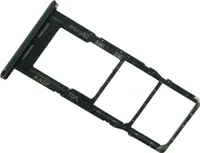 Simkarten Halter für Samsung Galaxy A14 - Tray Fach Schublade Schlitten Schwarz