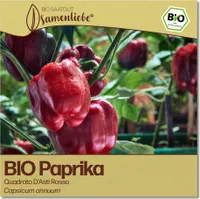 Paprika Samen Quadrato D'Asti Rosso Gemüse-Samen Saatgut Paprikasamen