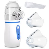 Fiqops Inhalator Inhaliergerät Vernebler Zerstäuber für Kinder und Erwachsene Inhalationsgerät